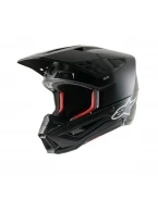 Casca cross-enduro Alpinestars Supertech S-M5 SOLID - Negru mat