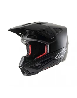 Cască cross-enduro Alpinestars Supertech S-M5 Solid ECE 22.06 - Negru mat