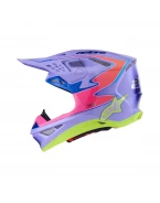 Cască cross-enduro Alpinestars Supertech S-M10 Jett Lawrence R01 - Mov/Roz/Galben fluo | 8303625/3144