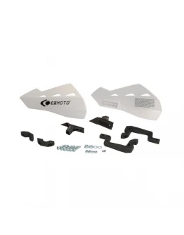 Set handguard Veloce, CEMoto - Alb