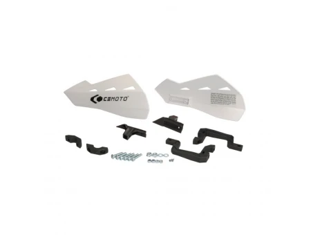 Set handguard Veloce, CEMoto, Alb