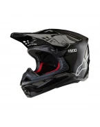 Casca cross-enduro ALPINESTARS Supertech S-M10 Carbon FIM2 ECE 22.06 - Negru | 8307326/1188