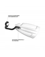 Set Handguard (Universale) POLISPORT - 22/28mm Portocaliu