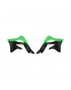 Capace pentru radiator KAWASAKI KX450 - Negru/Verde