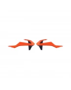 Capace pentru radiator KTM EXC, EXC-F, SX, SX-F, XC, XC-F 125-505 - Negru/Portocaliu