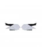 Set panouri laterale YAMAHA YZ 250/450 - Negru/Alb