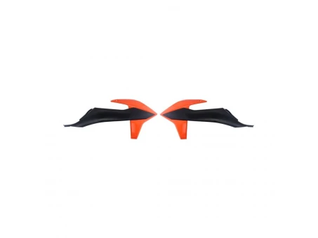 Capace pentru radiator KTM EXC, EXC-F 150-450 - Negru/Portocaliu