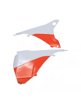 Capac filtru aer POLISPORT - KTM 125/500 EXC/EXCF 14-16 - Alb/Portocaliu