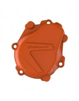Protectie capac alternator POLISPORT KTM SXF/EXCF 450/500 '17-22; Husqvarna FE/FC 450/500 '17-22; GAS GAS MC-F 450 '21-22 - Portocaliu