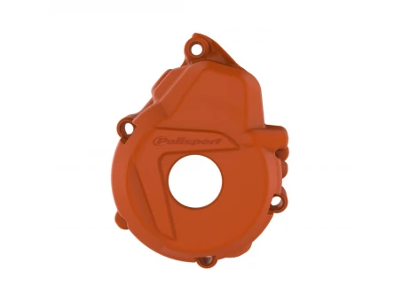Protectie capac alternator POLISPORT - KTM EXC-F 250 /350 '17-'23; FREERIDE 250F '1QVARNA FE 250/350 '17-22; GAS GAS EC-F 250/350 '21-22 - Portocaliu