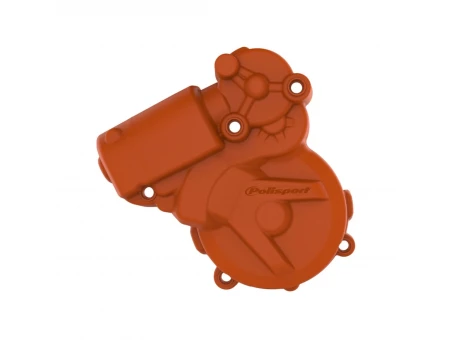 Protectie capac alternator POLISPORT - KTM EXC 250/300 '11-'16; FREERIDE 250R '15-'17; Husqvarna TE 250/300 '15-'16 - Portocaliu