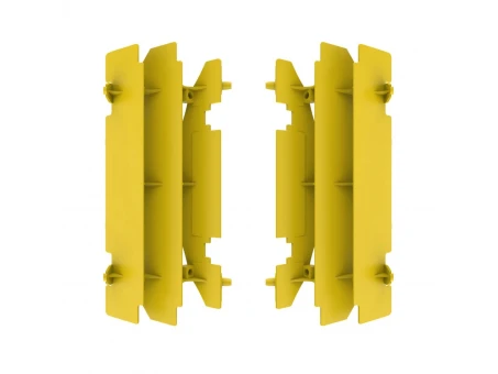 Protectie radiator POLISPORT - SUZUKI RM 125 '01-'0'96-'06; DRZ 400 '00-22 - Galben