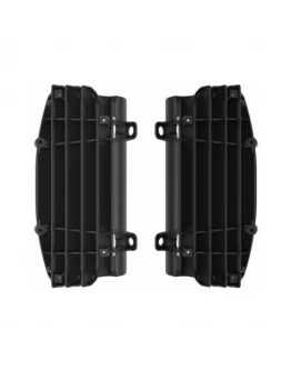 Protectie radiator POLISPORT - KTM EXC/EXCF/SX/SXF '17-22; Husqvarna TE/FE/TC/FC '17-22 - Negru
