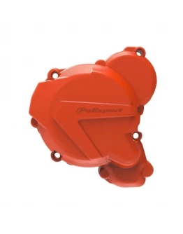 Protectie capac alternator POLISPORT - KTM EXC 250/300 TPI '17-22; Husqvarna TE 250/300 TPI '17-22 - Portocaliu