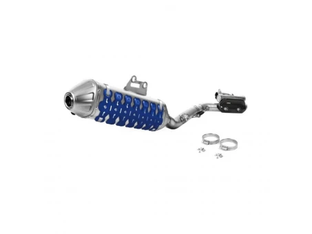Protectie evacuare universala moto POLISPORT -ARMADILLO EXTREM SILENCER GUARD - Albastru