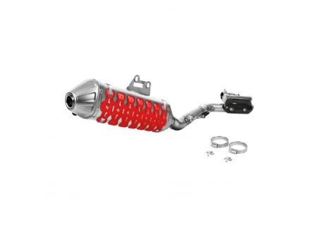 Protectie evacuare universala moto POLISPORT -ARMADILLO EXTREM SILENCER GUARD - Rosu
