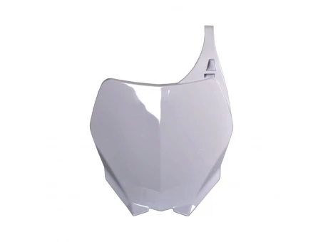 Suport numar plastic POLISPORT - YAMAHA YZ 125/250 '06-'14; YZ 250F '06-'09; YZ 450F '06-'09 - Alb