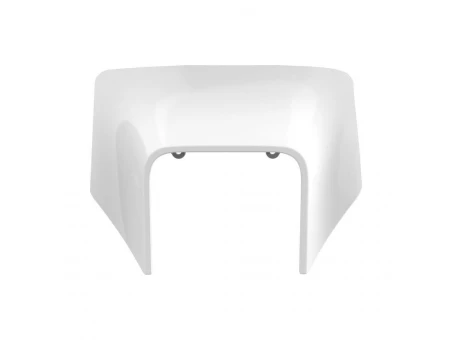 Placa numar plastic Off-Road HUSQVARNA FE, TE - Alb