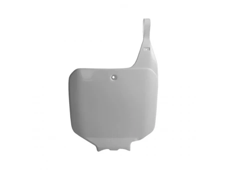 Placa numar plastic Off-Road HONDA CR125/250/500 - Alb