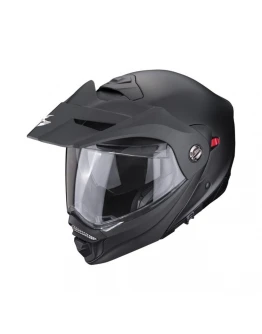 Cască flip-up touring/adventure SCORPION ADX-2 Solid - Negru mat