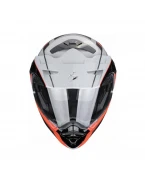 Cască modulară Adventure Scorpion ADX-2 Kamps - Gri/Rosu | 89-523-318