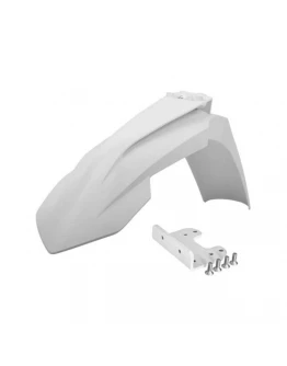 Aripa fata POLISPORT - Z ADAPTEREM SX/SXF '07-'12; EXC/EXCF '0R Alb