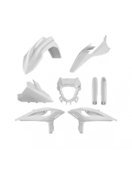 Kit plastice Polisport pentru Beta RR 2T/4T Racing și X-Pro (2025-2026) - Alb