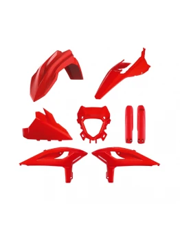 Kit plastice Polisport pentru Beta RR 2T/4T Racing și X-Pro (2025-2026) - Rosu