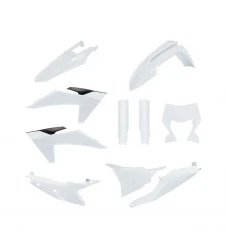 Kit plastice complet POLISPORT KTM EXC/EXC-F/XC-W/XC-WF TBI ’24–’25 - Alb