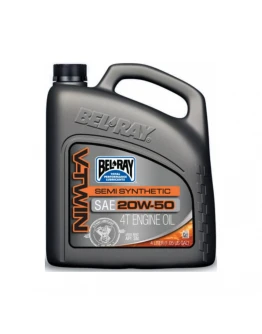 Ulei de motor Bel-Ray V-TWIN SEMI SYNTHETIC 20W50 4l