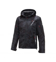 Geacă moto textil Adrenaline Freedom Ppe - Negru/Camo