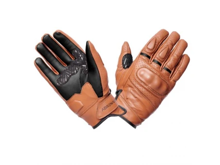 Manusi piele Adrenaline Scrambler 2.0 - Negru/Maro
