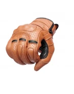 Manusi piele Adrenaline Scrambler 2.0 - Negru/Maro