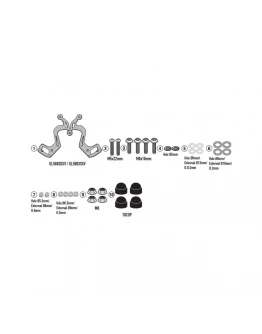 Suport de Montare KAPPA Parbriz 3122SK pentru SUZUKI GSX-8S '23-'24