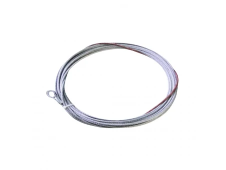 Cablu metalic troliu BRONCO 1500LBS L 7.6M, ŚR. 4.0MM | AC-12021A