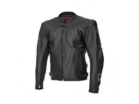 Geaca piele sport Adrenaline Symetric - Negru
