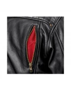 Geacă moto piele Adrenaline Boston PPE - Negru | ADR0302/20/10