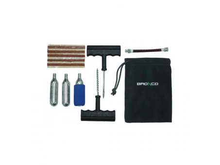 Kit reparare anvelope BRONCO (kit pana) (7 elemente) | AT-12200