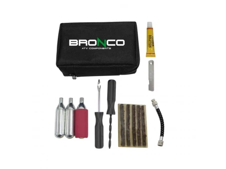 Kit reparare anvelope BRONCO (kit pana) (9 elemente) | AT-12208