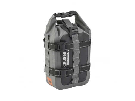 Geantă KAPPA impermeabila 2025/04 pentru Crash Bar 3L (K’Rugged AV05) - Negru/Gri | AV05