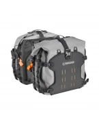 Genți laterale KAPPA K’RUGGED AV07 cu plăci MONOKEY - Negru/Gri | AV07