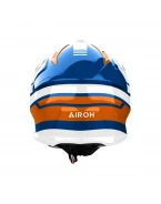 Casca cross-enduro AIROH HELMET AVIATOR ACE 2 Sake - Portocaliu,Alb,Albastru