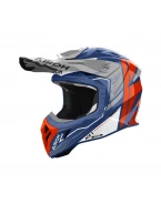 Casca cross/enduro/atv/quad Airoh Aviator Ace II Engine - Portocaliu/Alb/Albastru