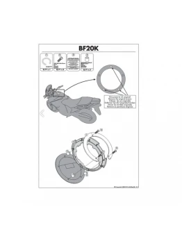 Suport geanta rezervor TANKLOCK KAPPA - HONDA CROSSTOURER 1200 '12-13