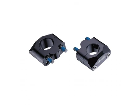 Inaltator Ghidon ACCEL diametru 22MM-28.6MM, Inaltime 20MM - Negru