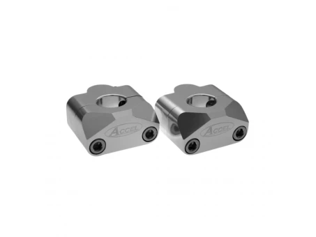 Inaltator Ghidon ACCEL diametru 22MM-28.6MM, Inaltime 20MM - Argintiu