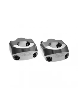 Inaltator Ghidon ACCEL diametru 22MM-22MM, Inaltime 20MM - Argintiu
