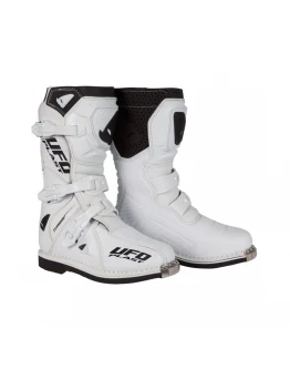 Cizme Motocross Copii UFO TYPHOON Kid/Junior - Alb
