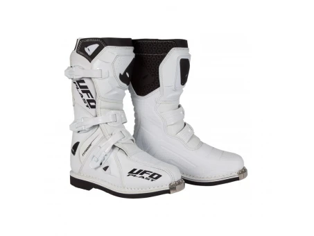 Cizme Motocross Copii UFO TYPHOON Kid/Junior - Alb