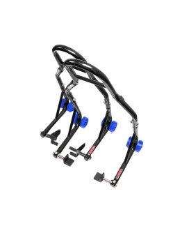 Set complet Stander moto BIKETEC Biker X față/spate cu role - Tip L